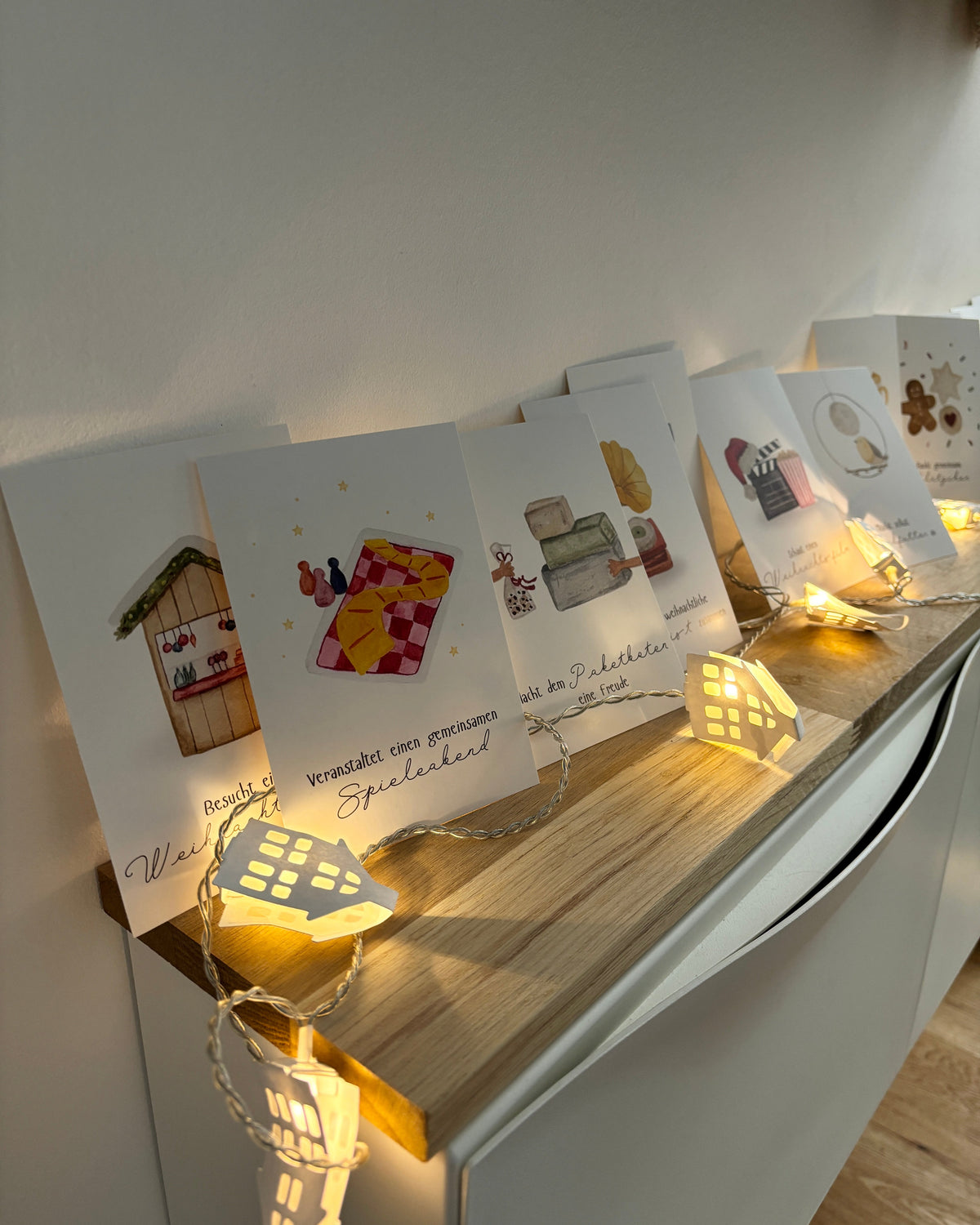 Adventskalender für gemeinsame Aktivitäten • Gemeinsame Zeit im Advent • Achtsamer Adventskalender für Familien