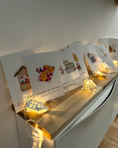 Adventskalender für gemeinsame Aktivitäten • Gemeinsame Zeit im Advent • Achtsamer Adventskalender für Familien