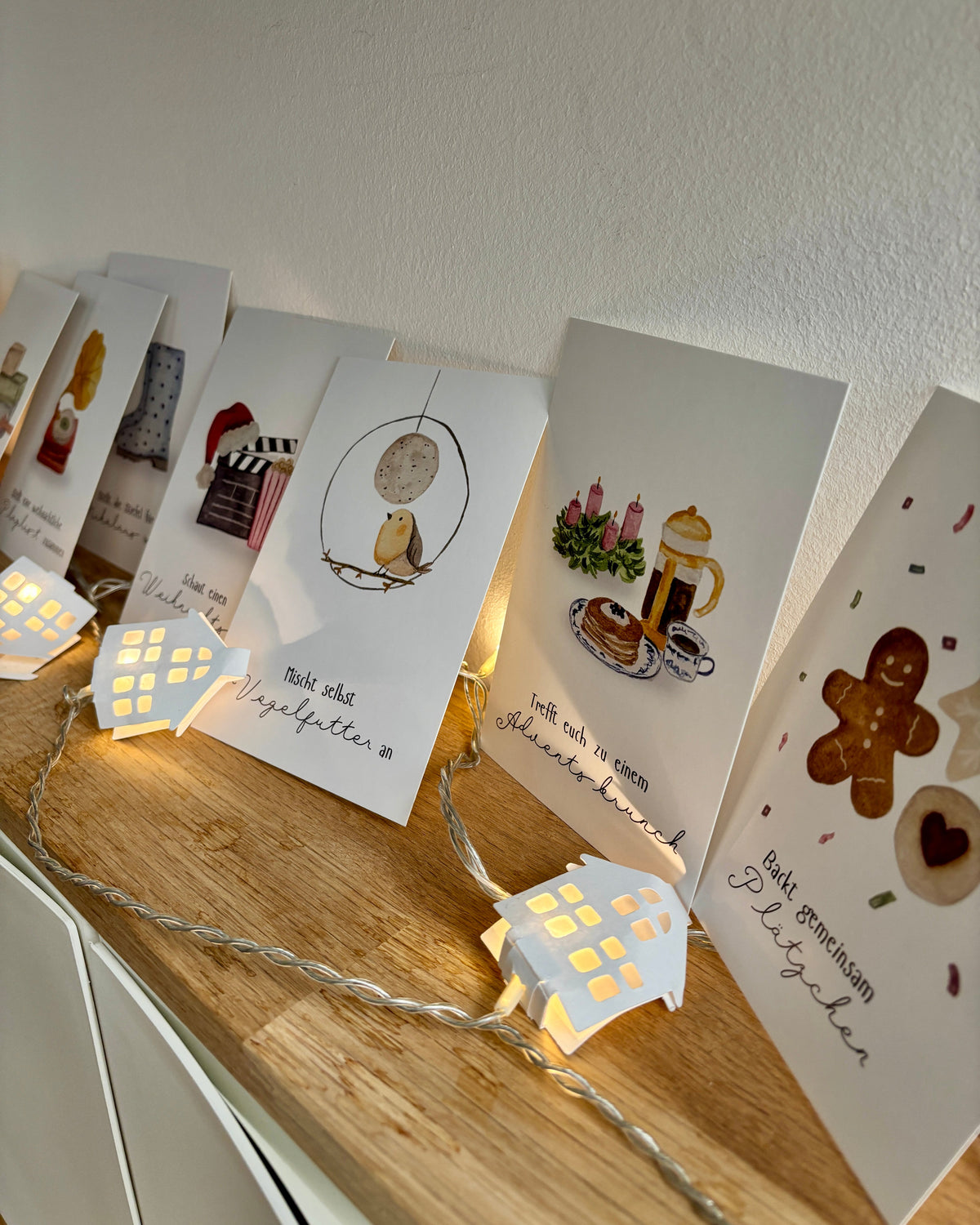 Adventskalender für gemeinsame Aktivitäten • Gemeinsame Zeit im Advent • Achtsamer Adventskalender für Familien
