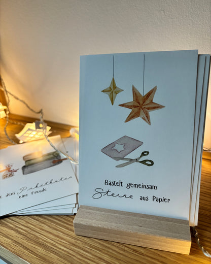 Adventskalender für gemeinsame Aktivitäten • Gemeinsame Zeit im Advent • Achtsamer Adventskalender für Familien